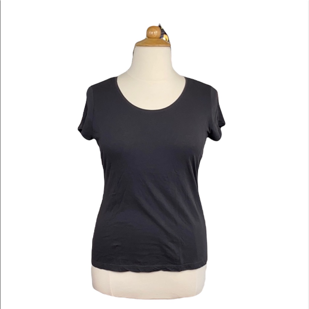 H&M Basic Dark Grey Tee